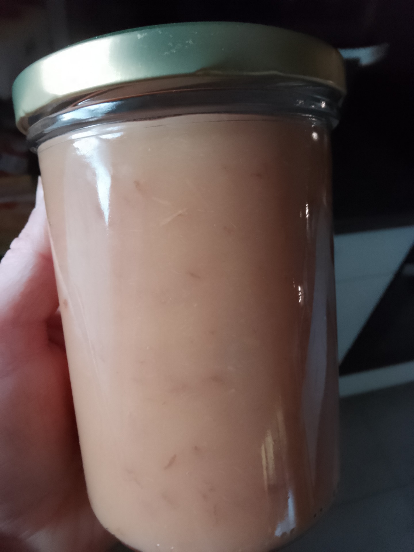 Apfelmus im Glas für später