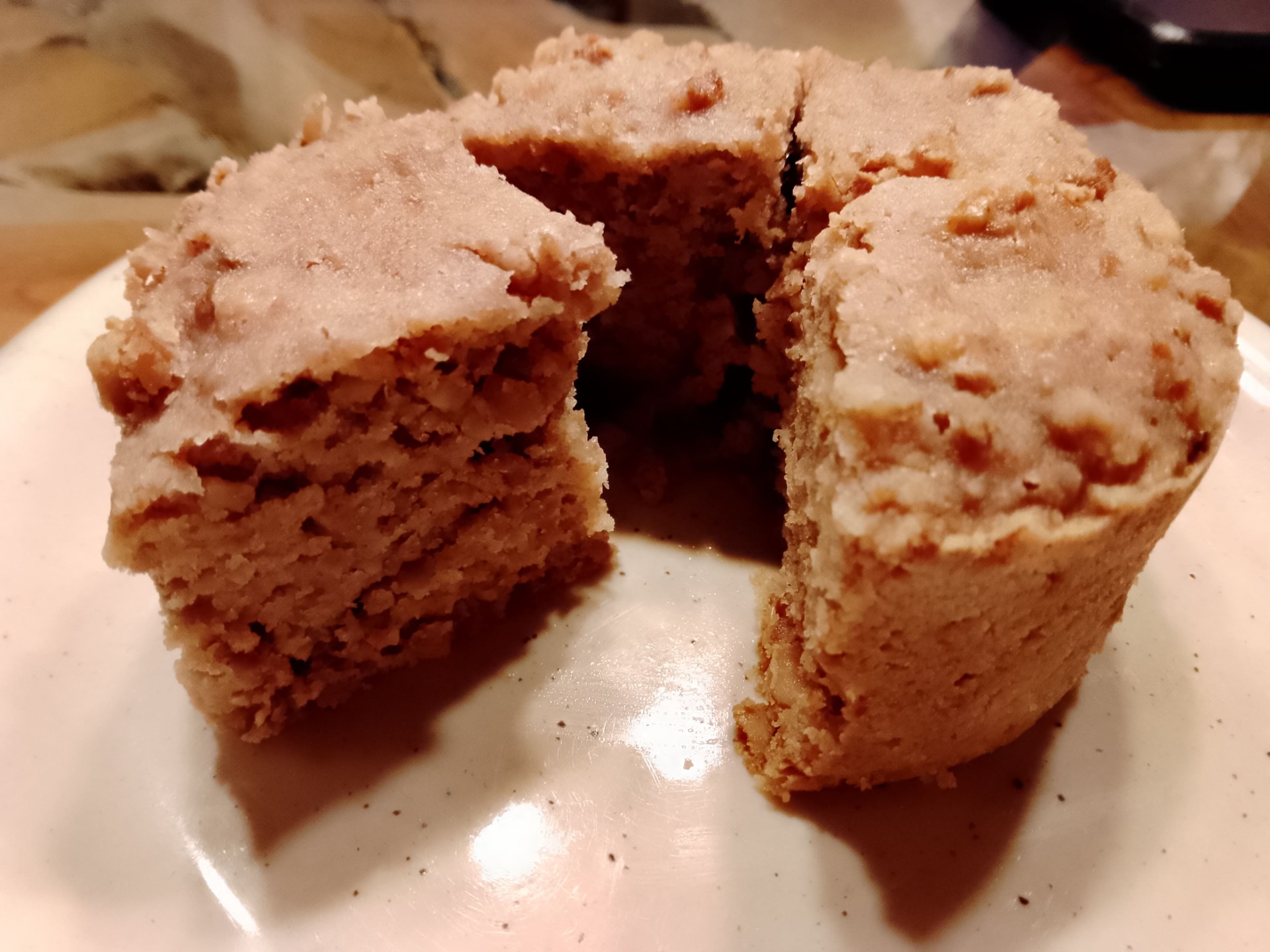 Apfel-Walnuss Kuchen aus dem Glas